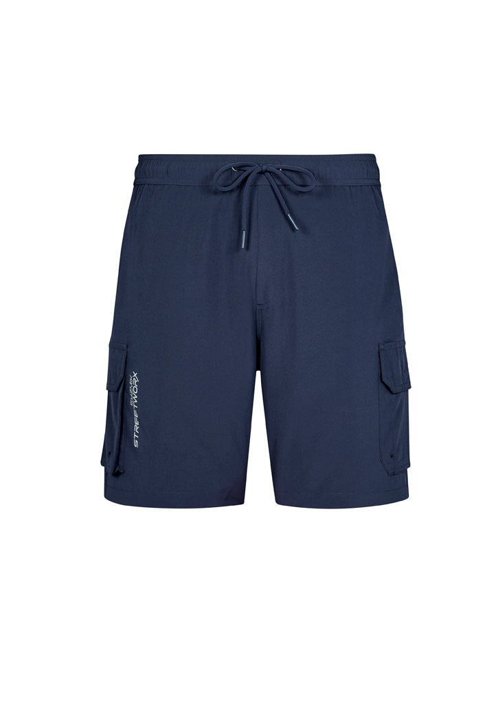 Mens Streetworx Board Short - Navy - Front