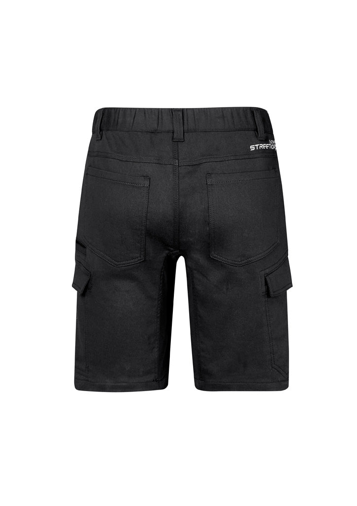 Mens Streetworx Comfort Short - Black - Back