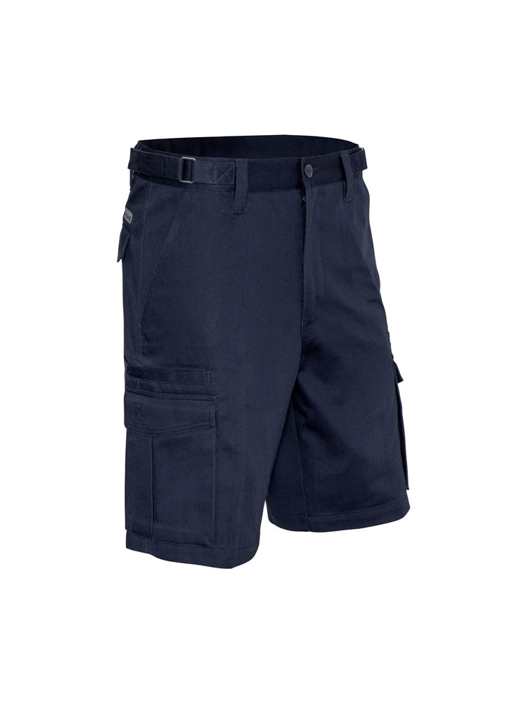 Mens Basic Cargo Short - Navy - Front