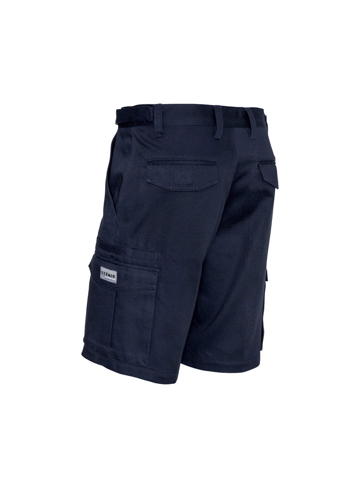 Mens Basic Cargo Short - Navy - Back