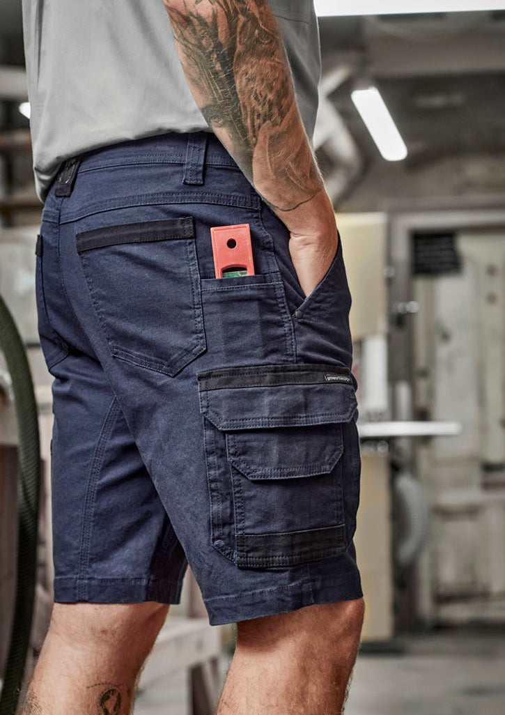 Mens Streetworx Heritage Short - Navy - Model