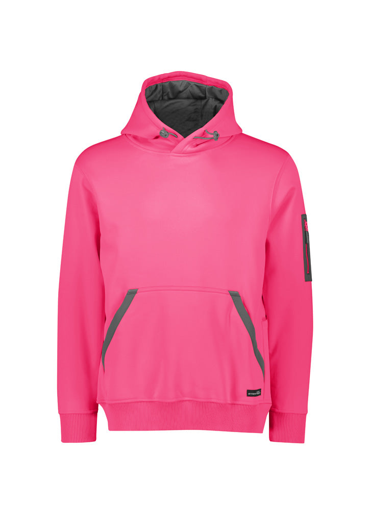 Unisex Water Resistant Hoodie - Pink - Front