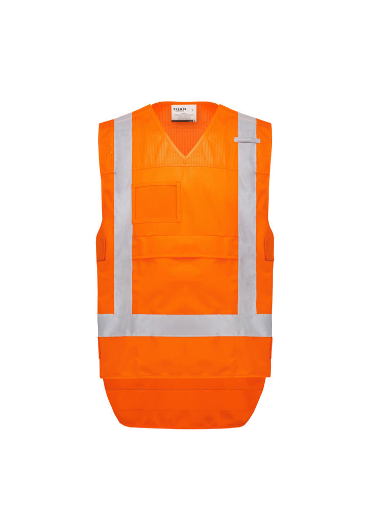 Unisex Hi Vis NSW Rail Vest - Orange - Front