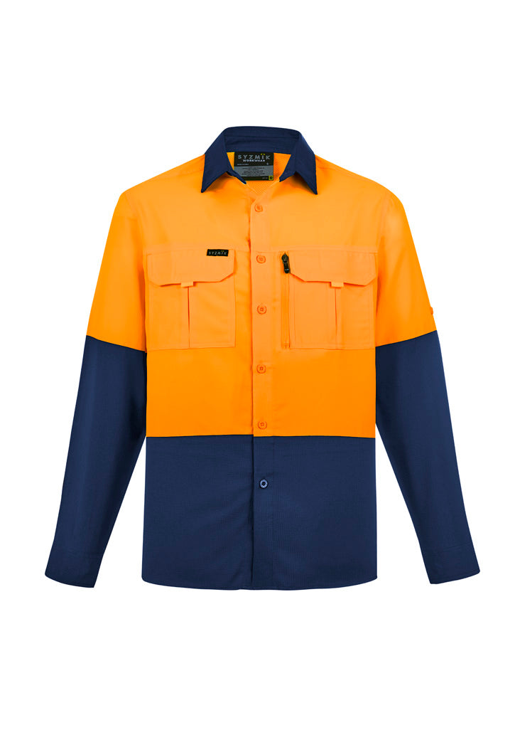Orange/Navy