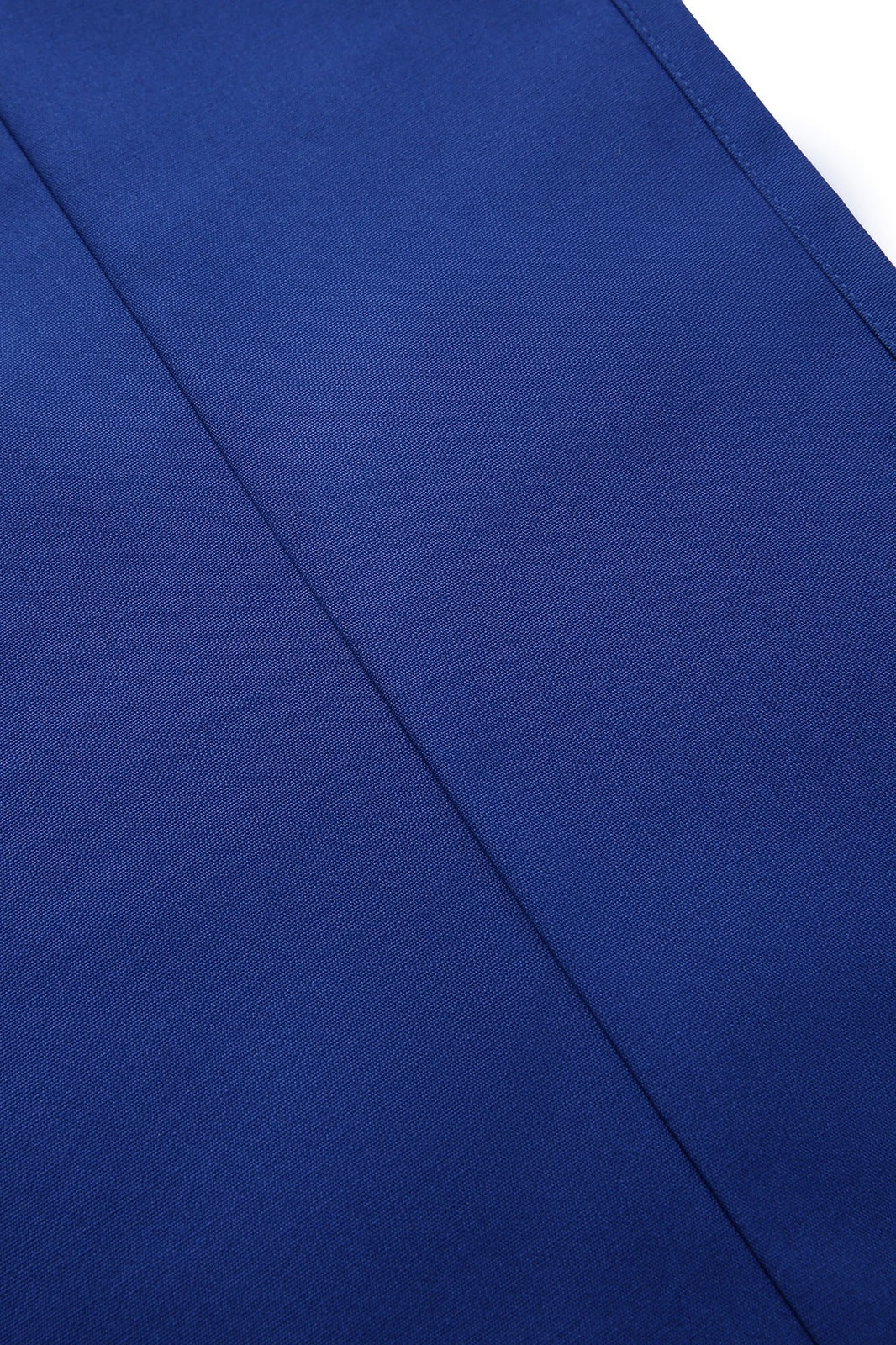 Short Waist Apron - 100% cotton canvas - Royal Blue - View