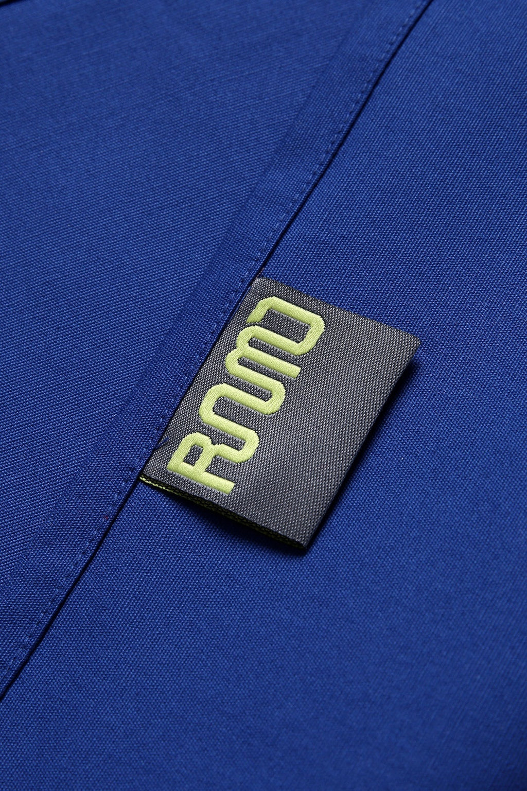 Short Waist Apron - 100% cotton canvas - Royal Blue - View