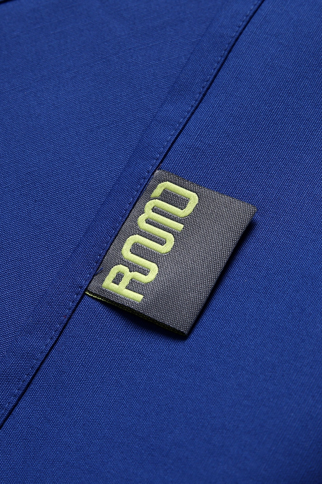 Short Waist Apron - 100% cotton canvas - Royal Blue - View