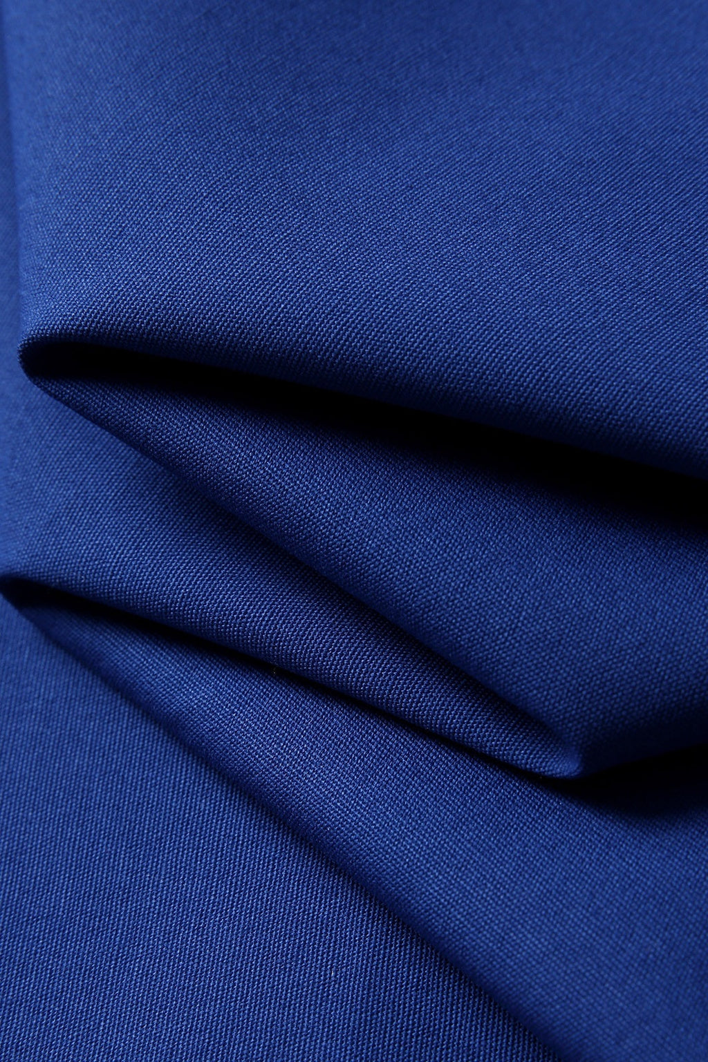 Short Waist Apron - 100% cotton canvas - Royal Blue - View