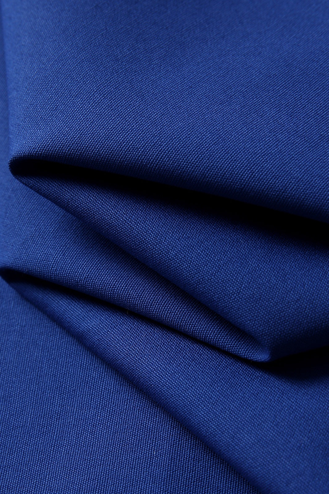 Short Waist Apron - 100% cotton canvas - Royal Blue - View