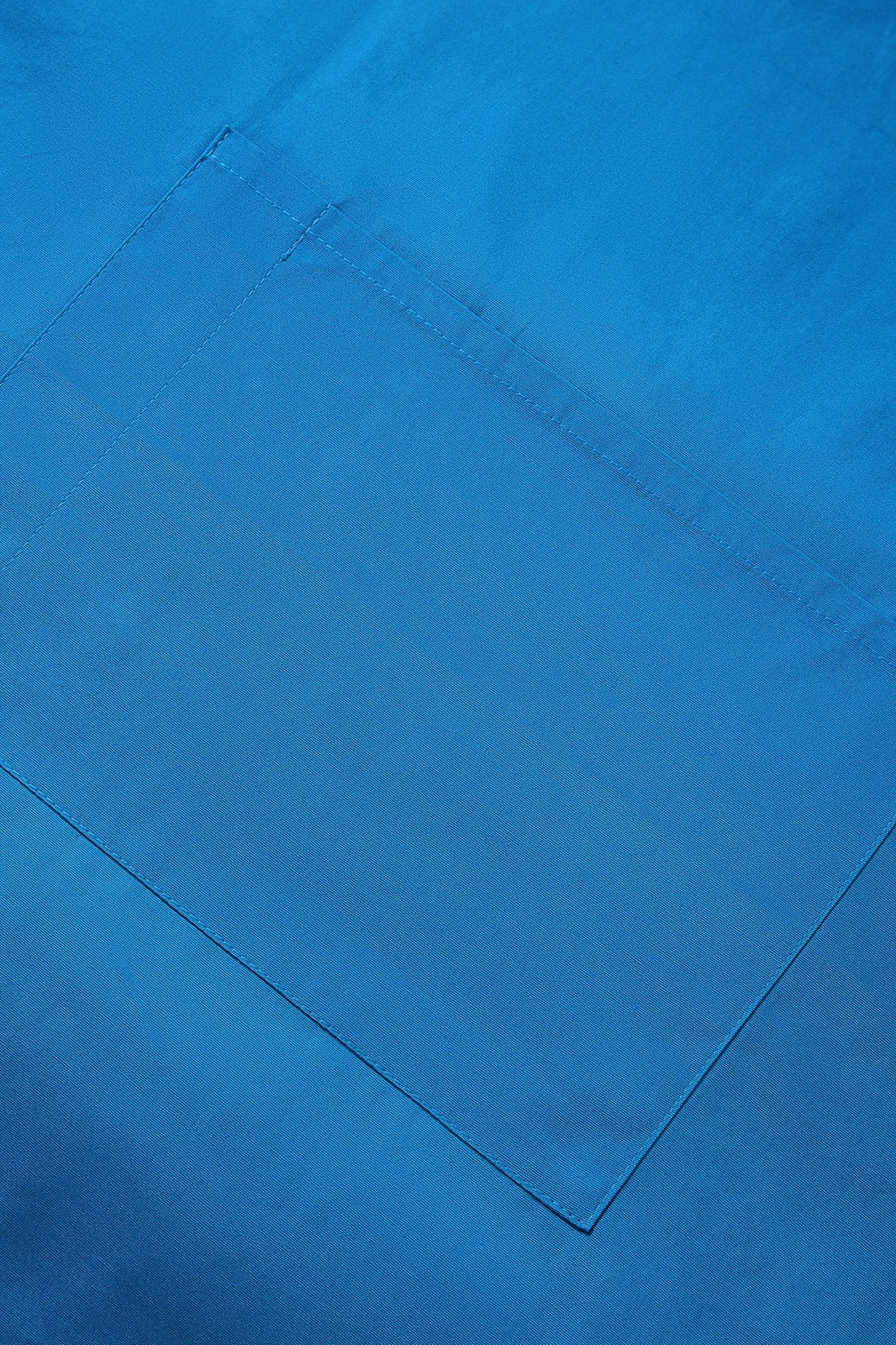 Full-bib Apron - 100% cotton canvas apron - Azure - View