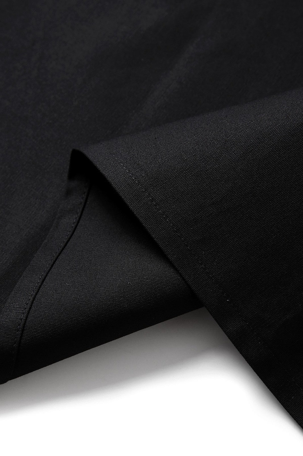 Full-bib Apron - 100% cotton canvas apron - Black - View