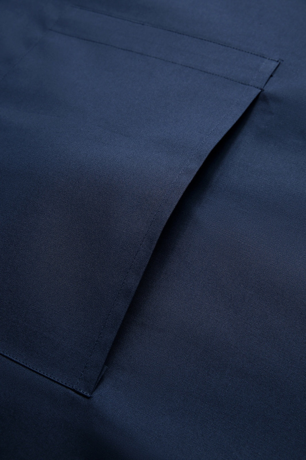 Full-bib Apron - 100% cotton canvas apron - Navy Blue - View