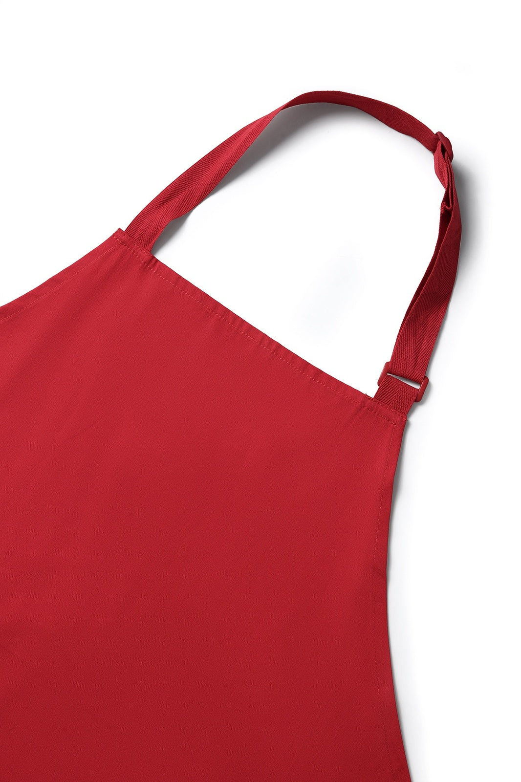 Full-bib Apron - 100% cotton canvas apron - Red - View