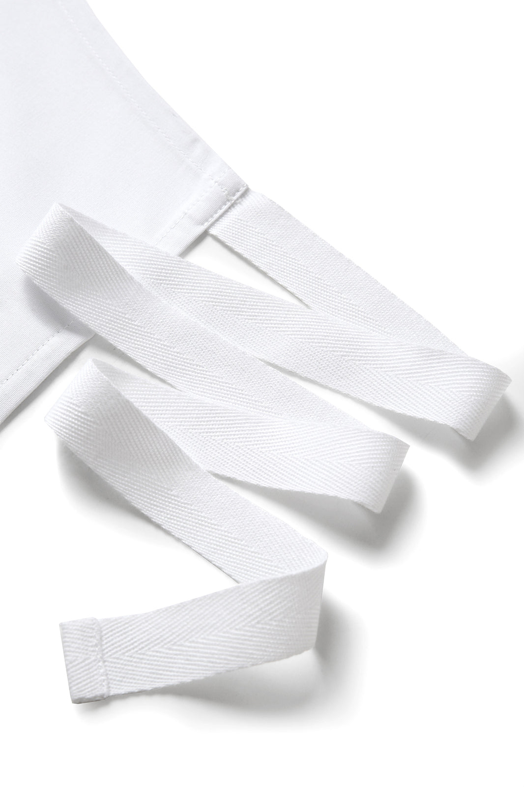 Full-bib Apron - 100% cotton canvas apron - White - View