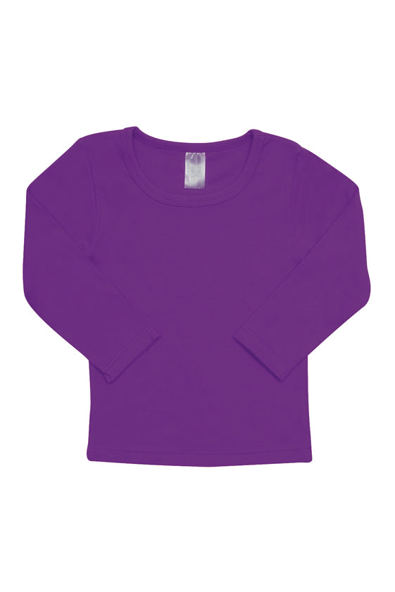 Babies Long-Sleeve T-shirt - Fuchsia - Front