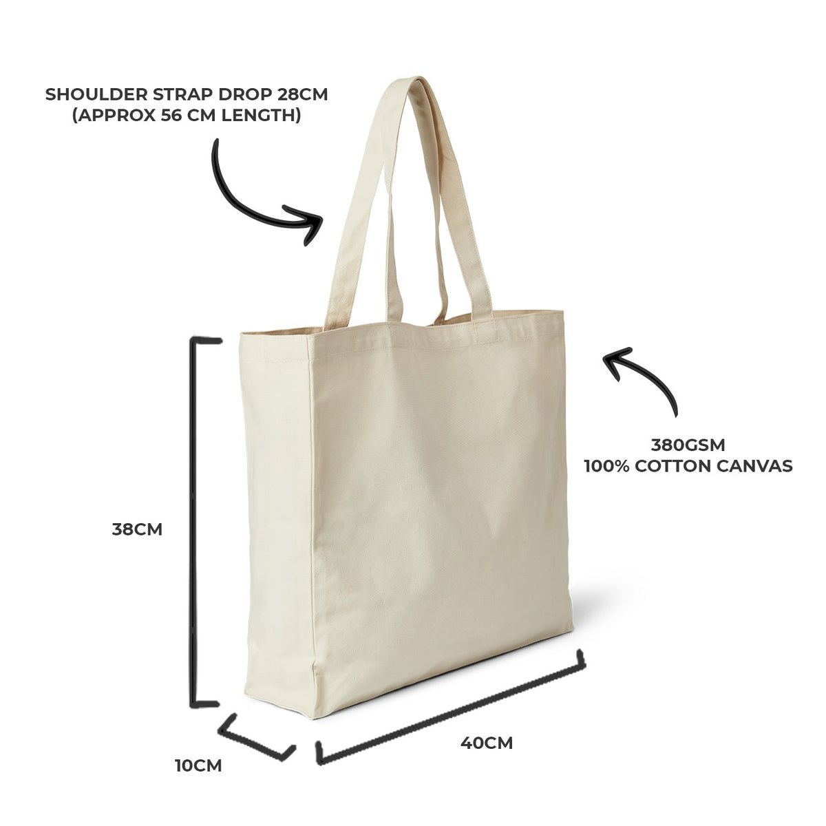 Heavy Tote Bag - view