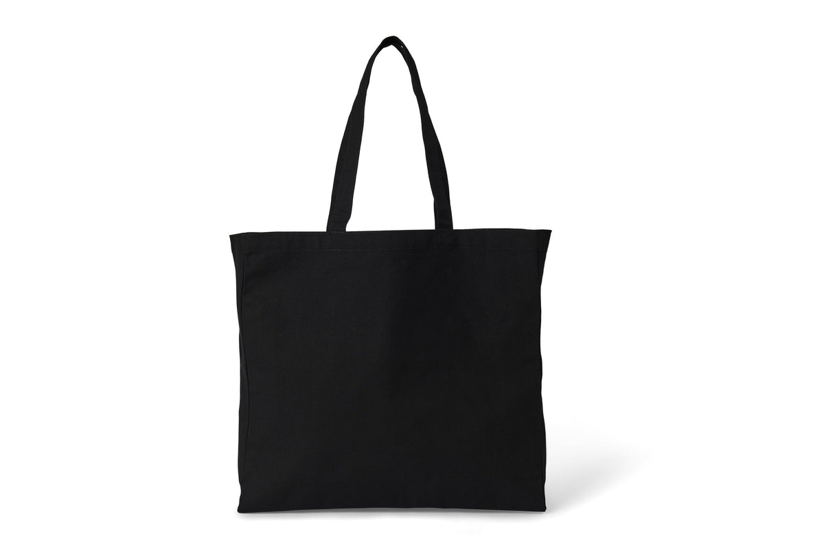 Heavy Tote Bag - Black - Back