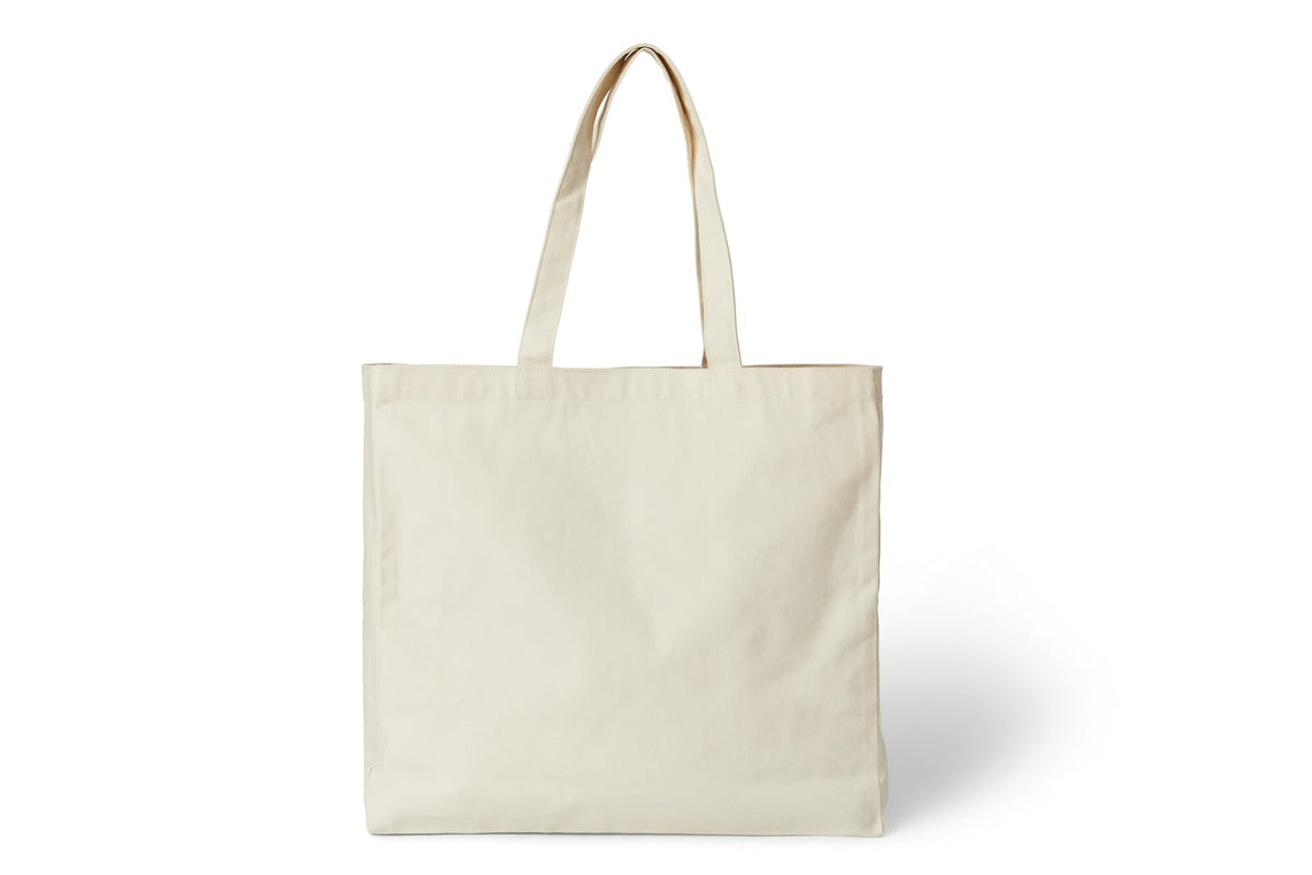 Heavy Tote Bag - Natural - Back