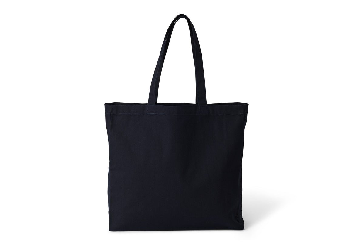 Heavy Tote Bag - Navy Blue - Back