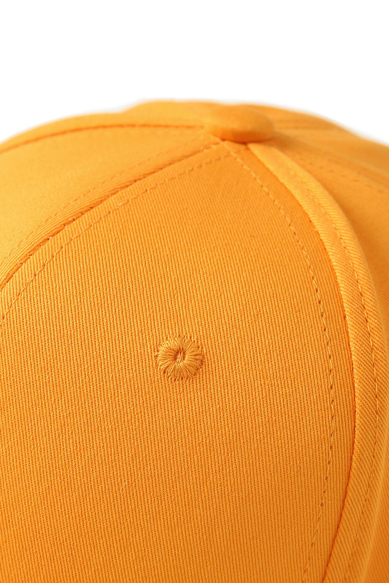 230gsm, 6 panel cap - Gold - View