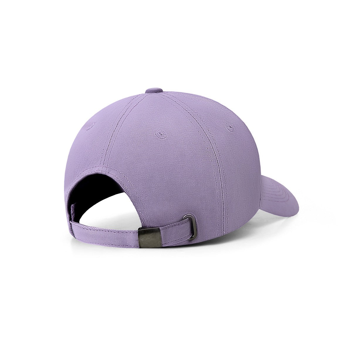 Heavyweight 280gsm 100% cotton drill 5 panel cap - Lavender - Back