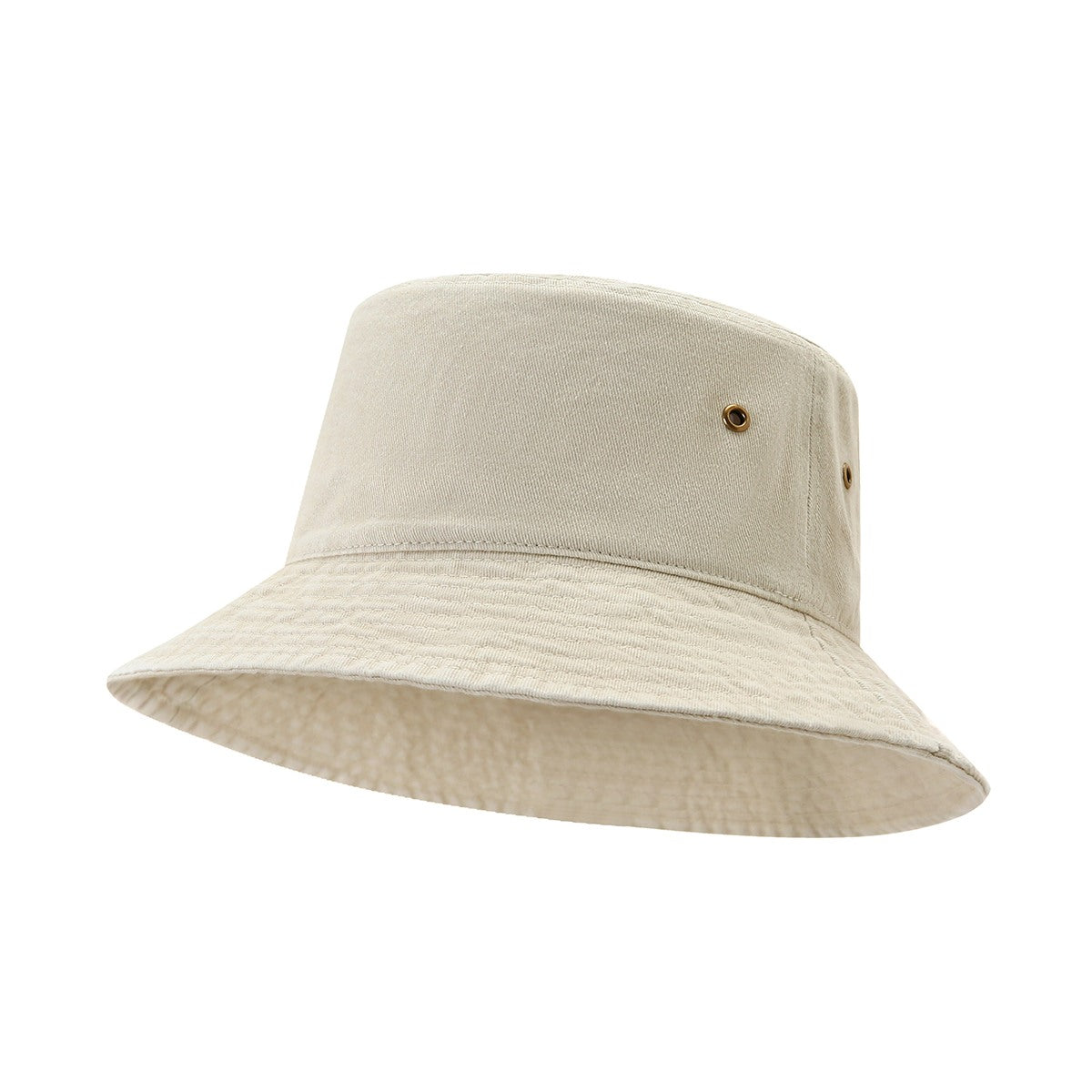 280gsm 100% cotton drill washed bucket hat - view