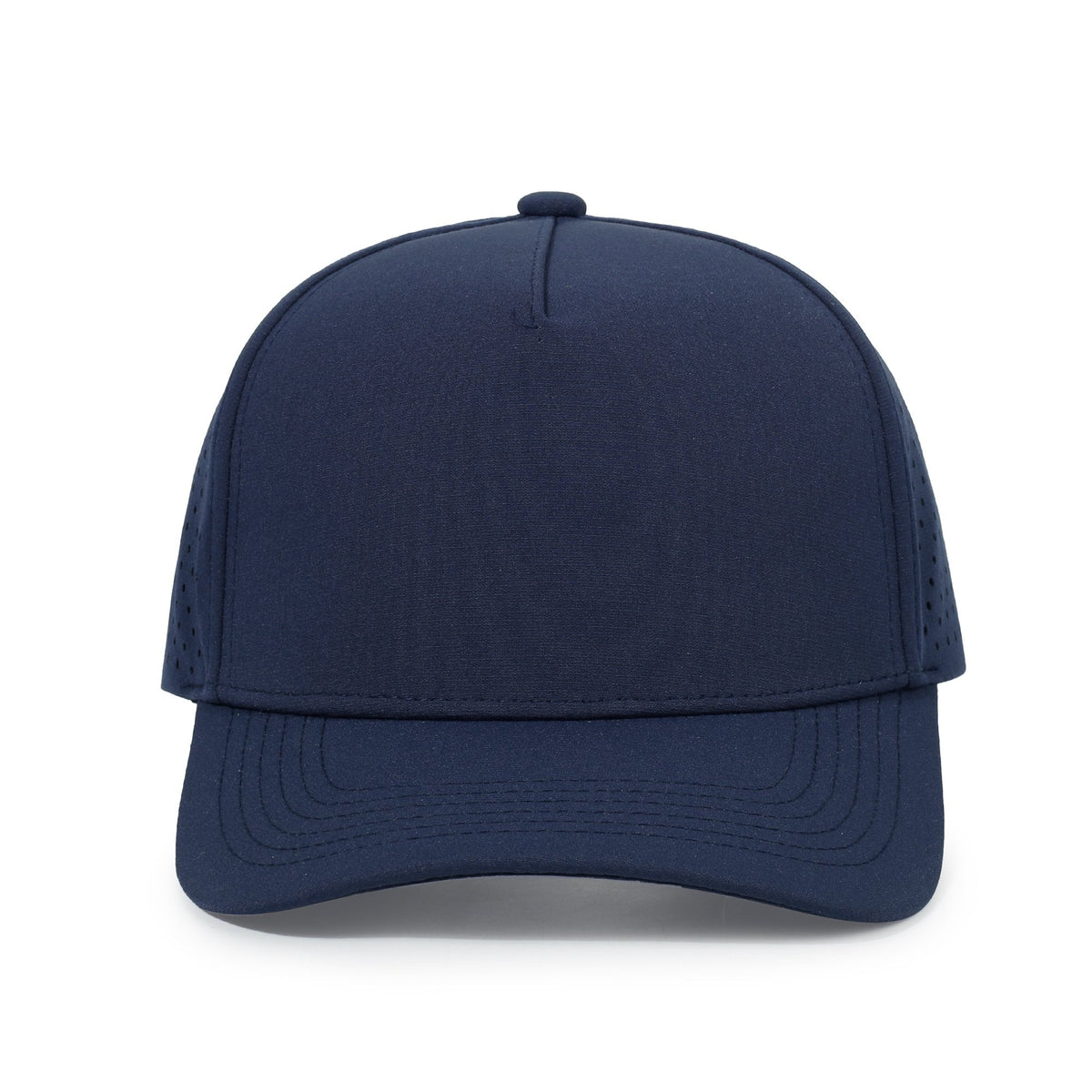 5 panel Sports Mesh Cap - Navy Blue - View