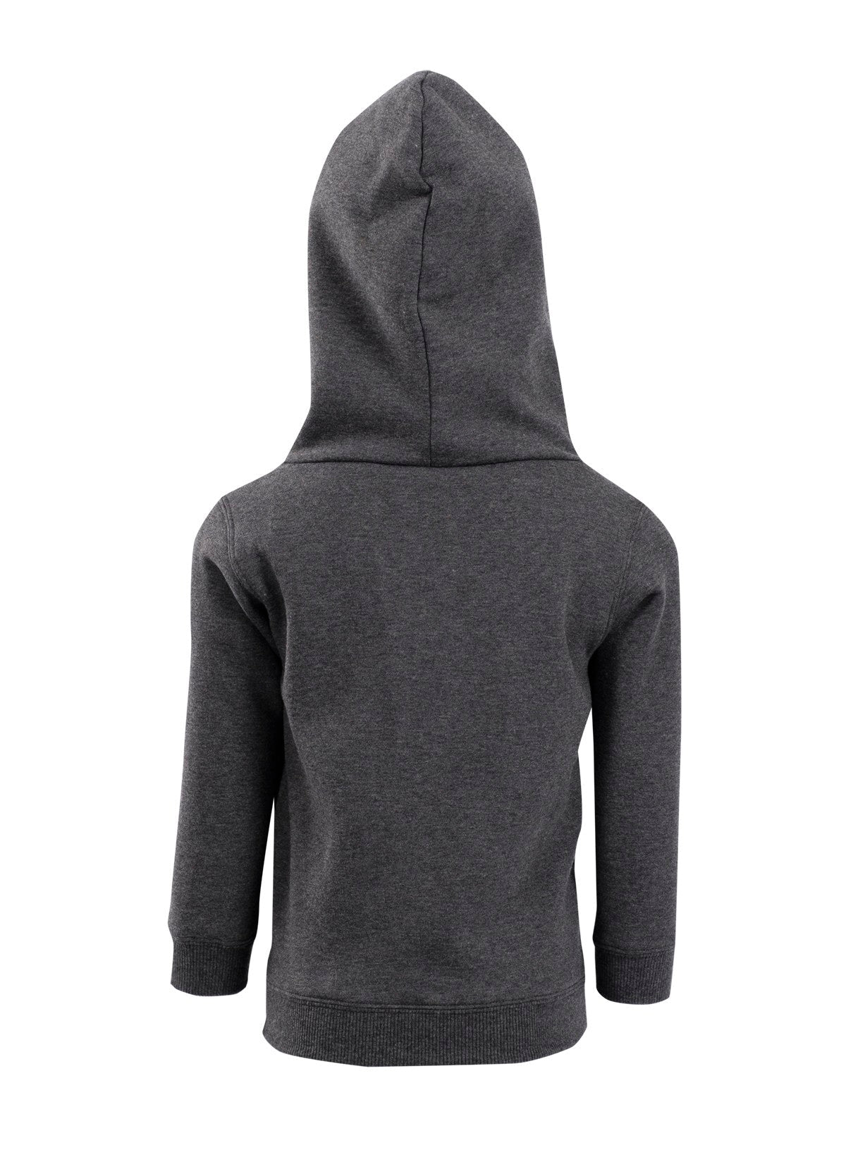 Baby Fleece Hoodie - Dark Marl - Back