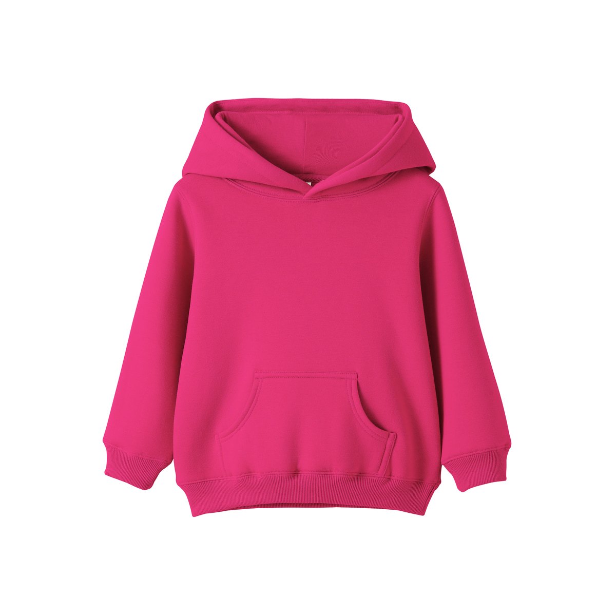 Baby Fleece Hoodie - Hot Pink - Front