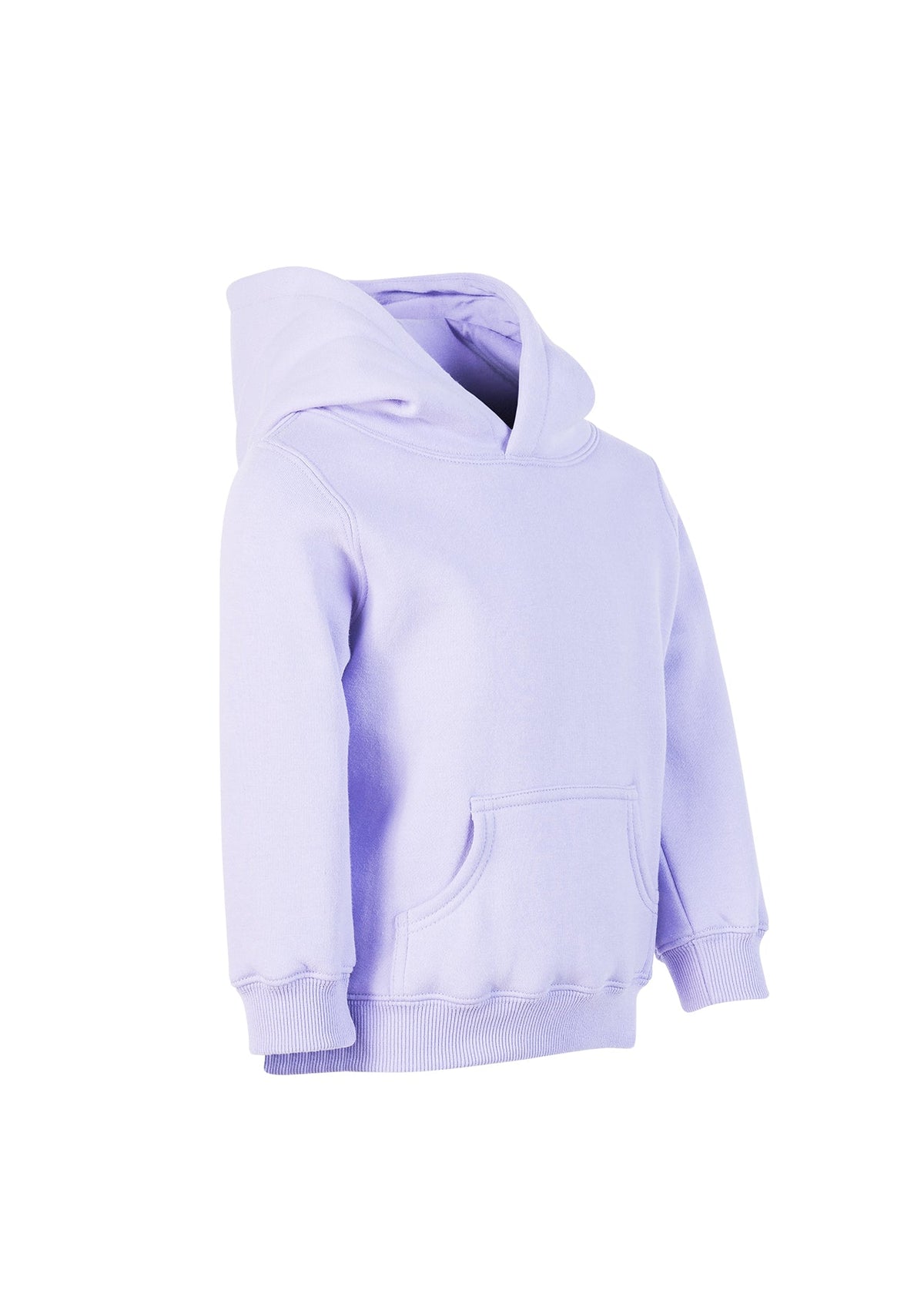 Baby Fleece Hoodie - Lavender - Side