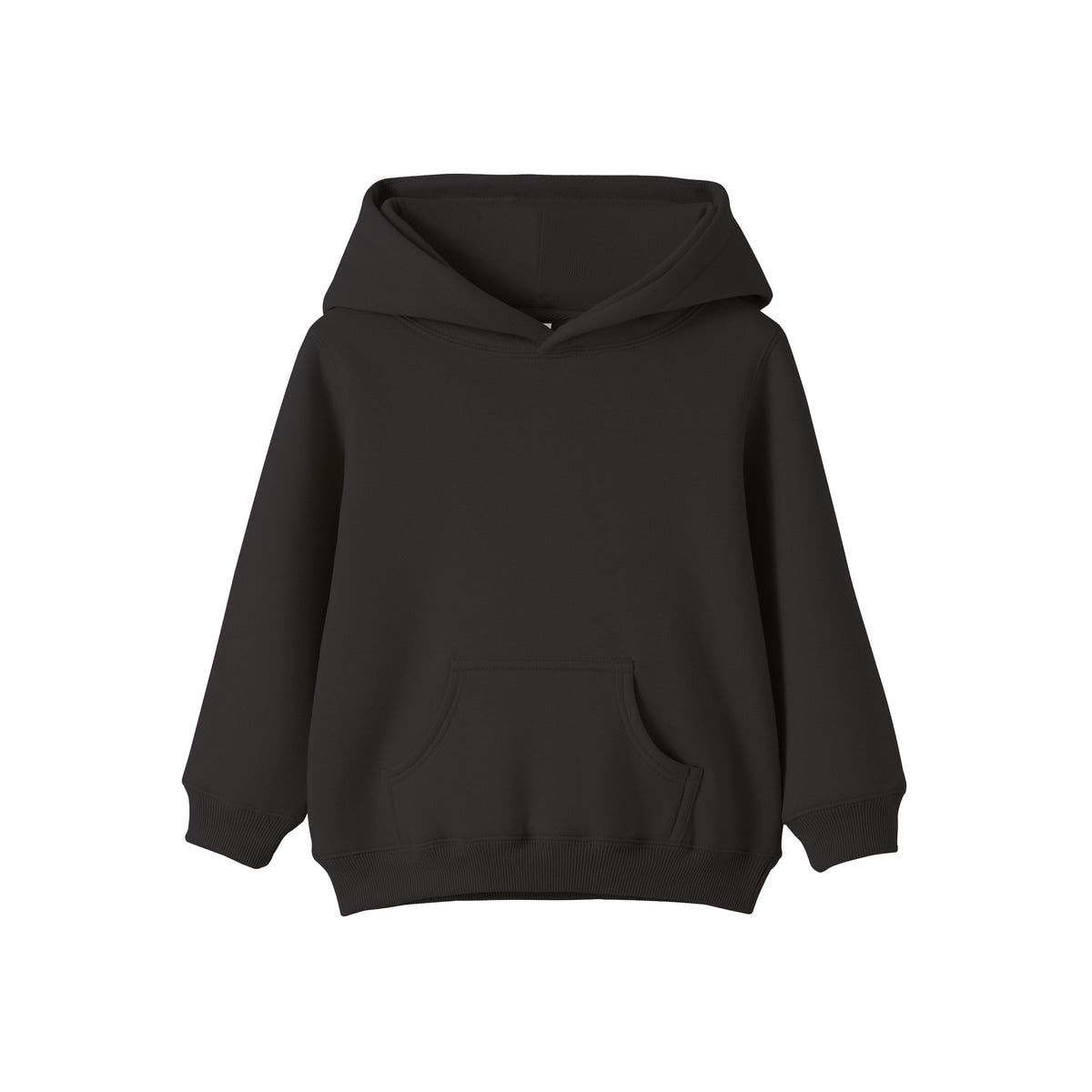 Baby Fleece Hoodie - New Charcoal - Front