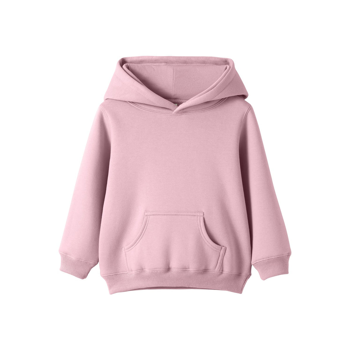 Baby Fleece Hoodie - Pink - Front