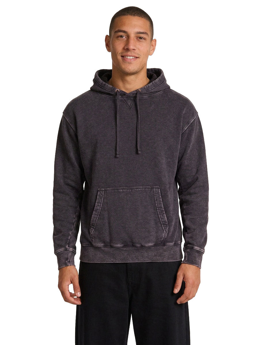 Men's Stone Wash Fleece Hoodie - view