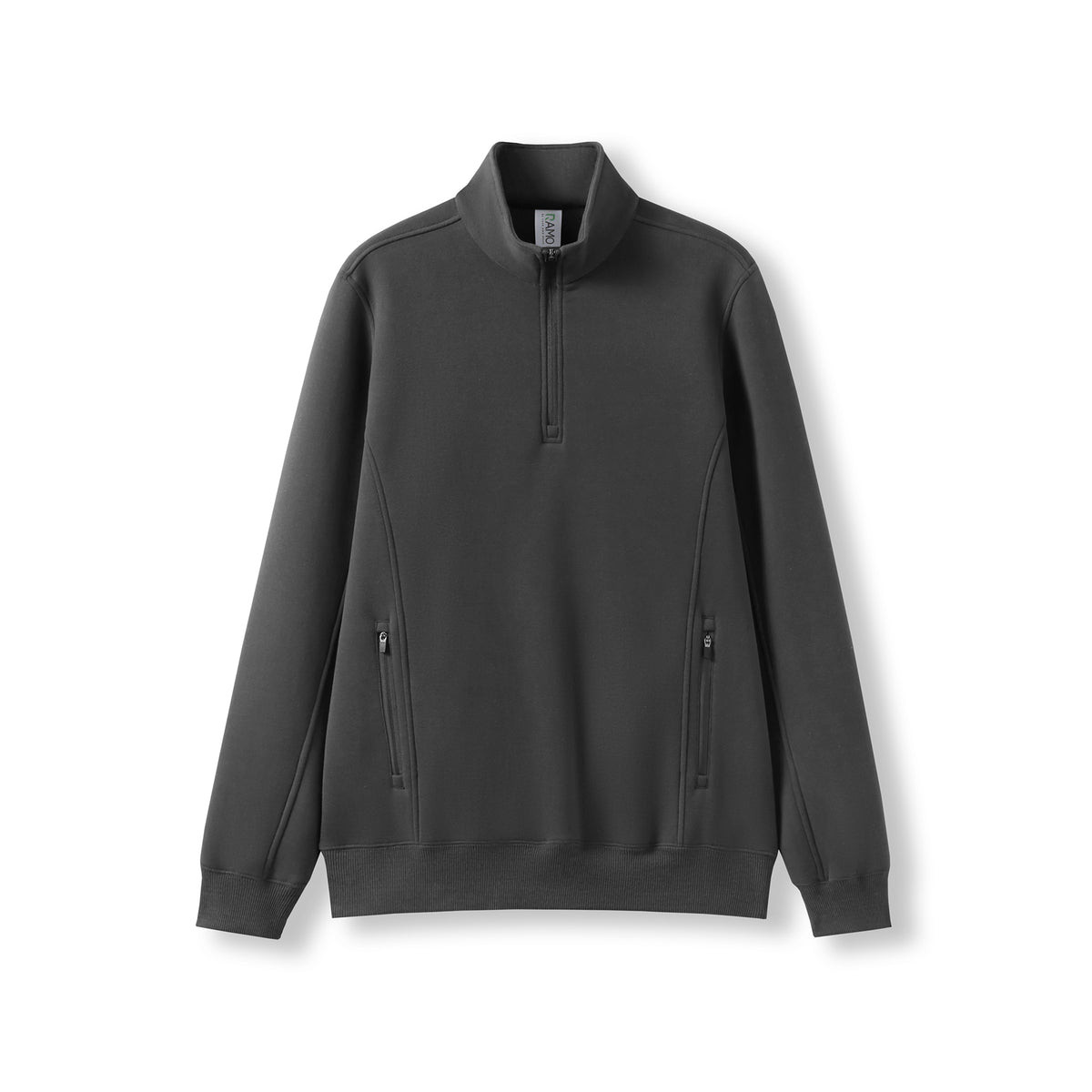 Men's Enterprise Half Zip Fleece - Charcoal Faded
