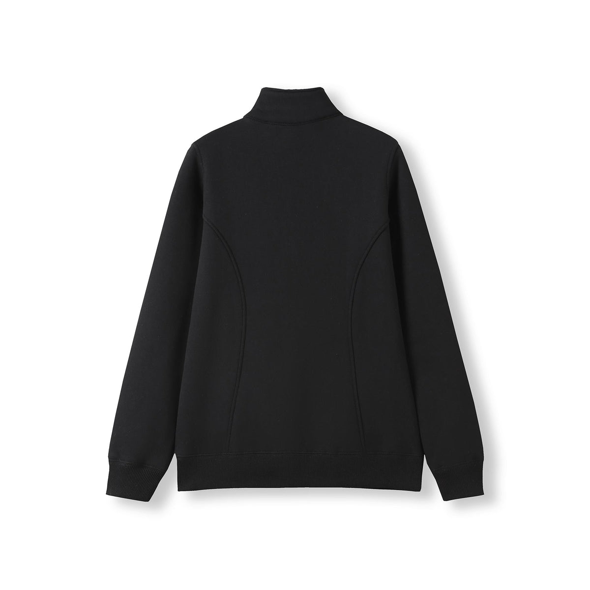 Womens' Enterprise Half Zip Fleece - Black - Back