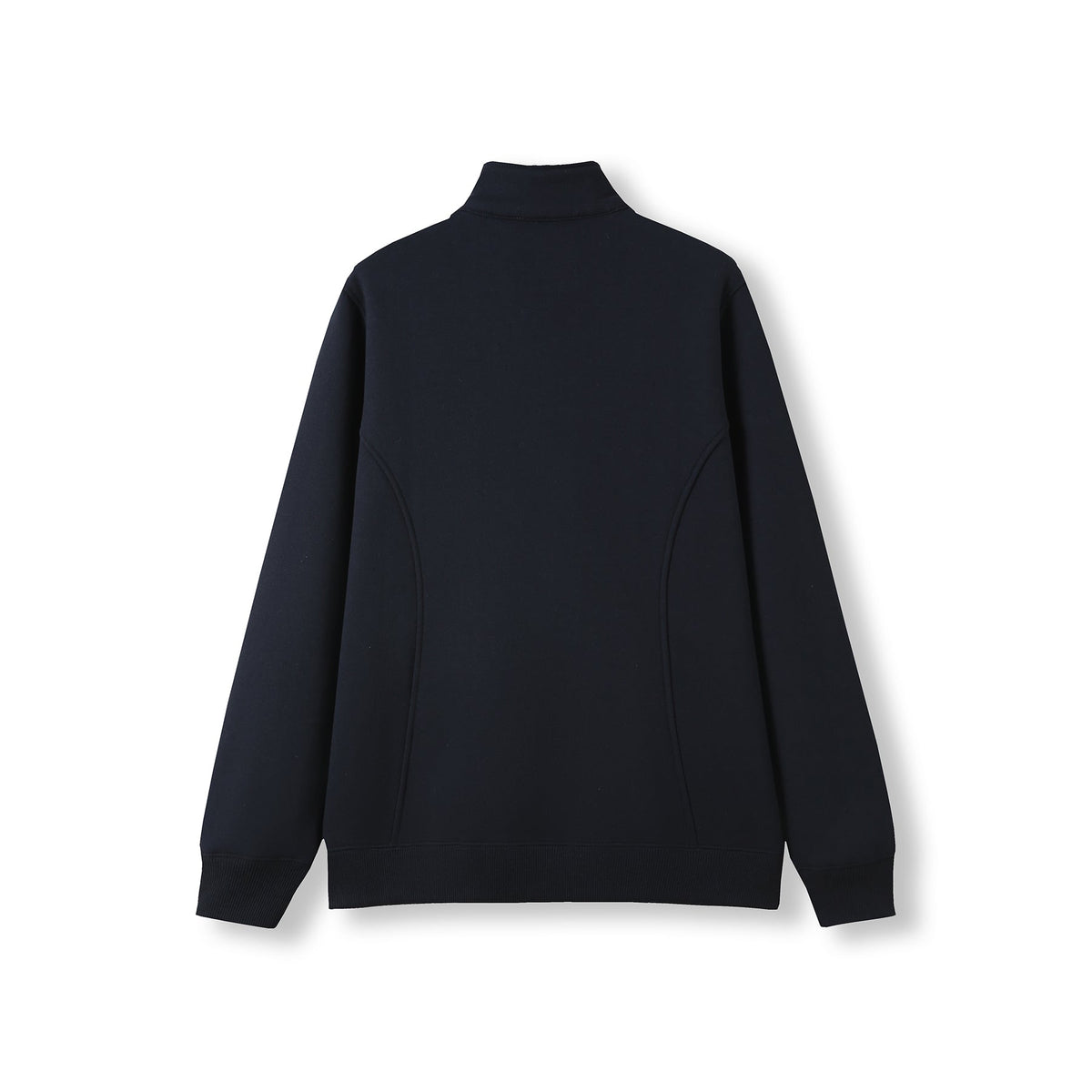 Womens' Enterprise Half Zip Fleece - Navy Blue - Back