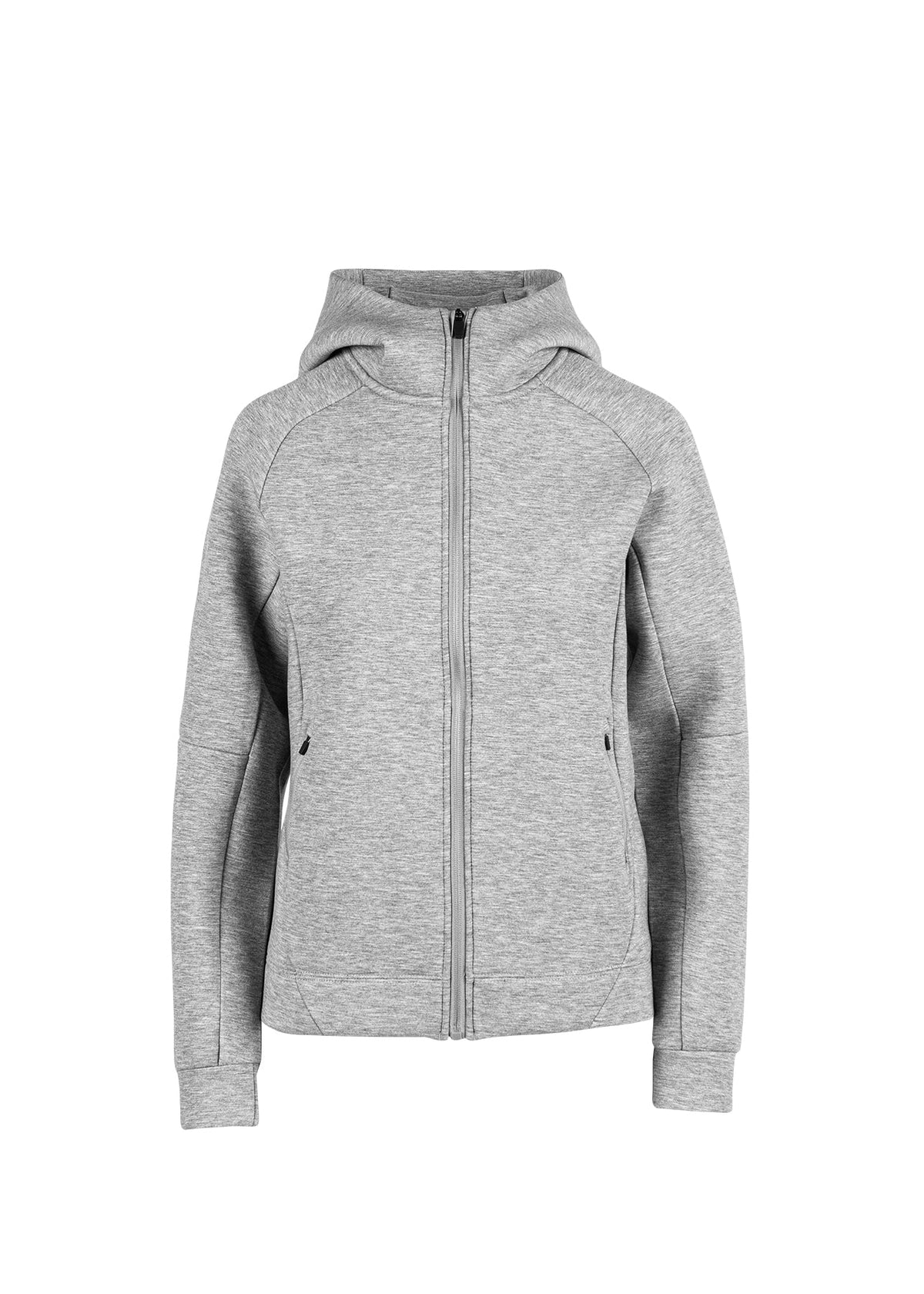 Womens'/Junior Meta Hoodie - Greymarl - Front