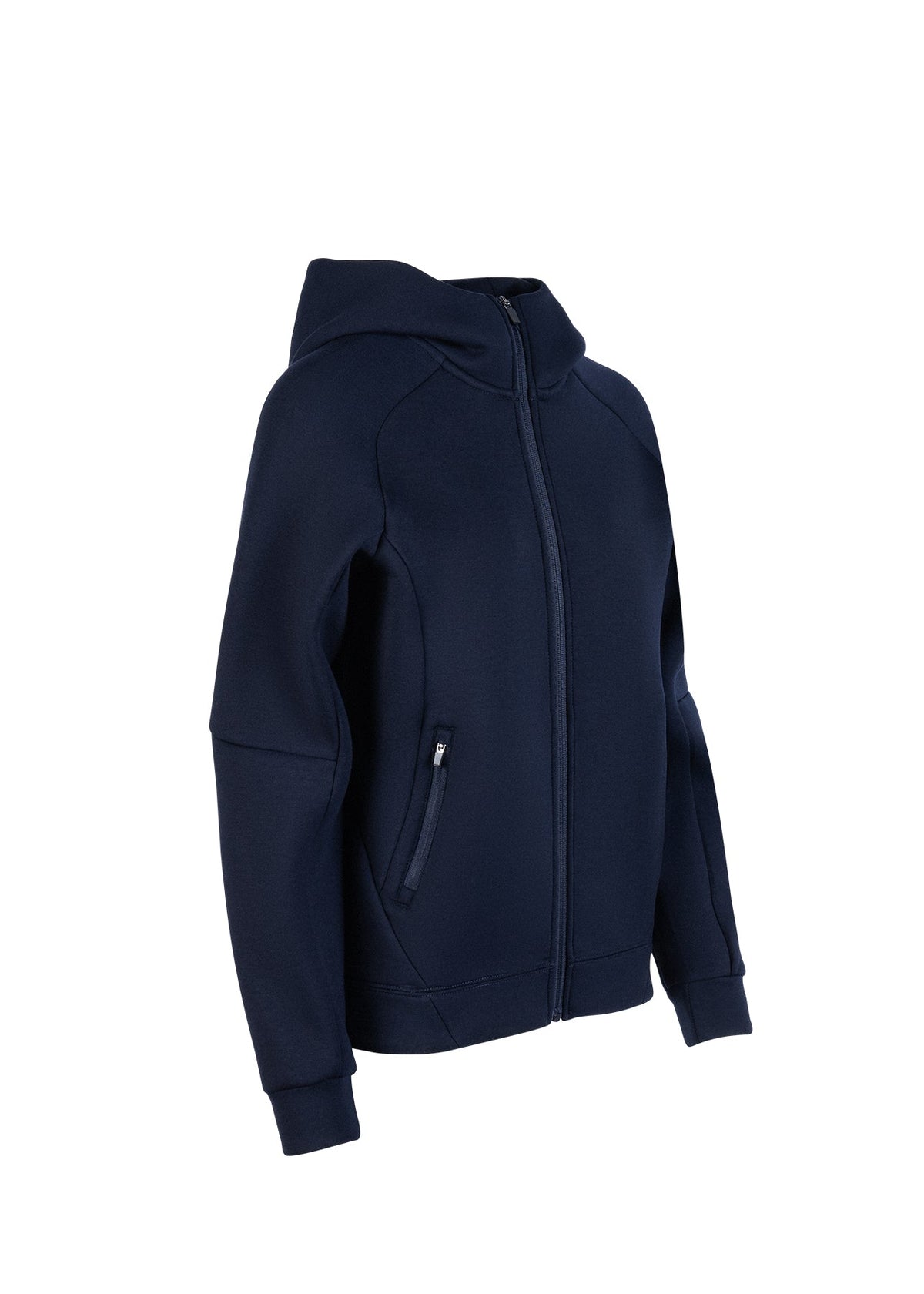 Womens'/Junior Meta Hoodie - Navy Blue - Side