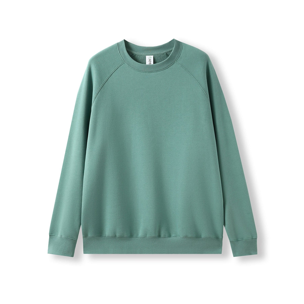Adults' Cotton Care Sweatshirt - Slate Green - Front