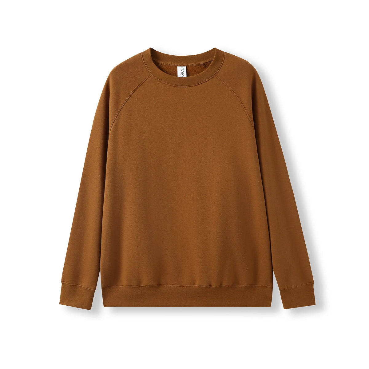 Adults' Cotton Care Sweatshirt - Toffee - Front
