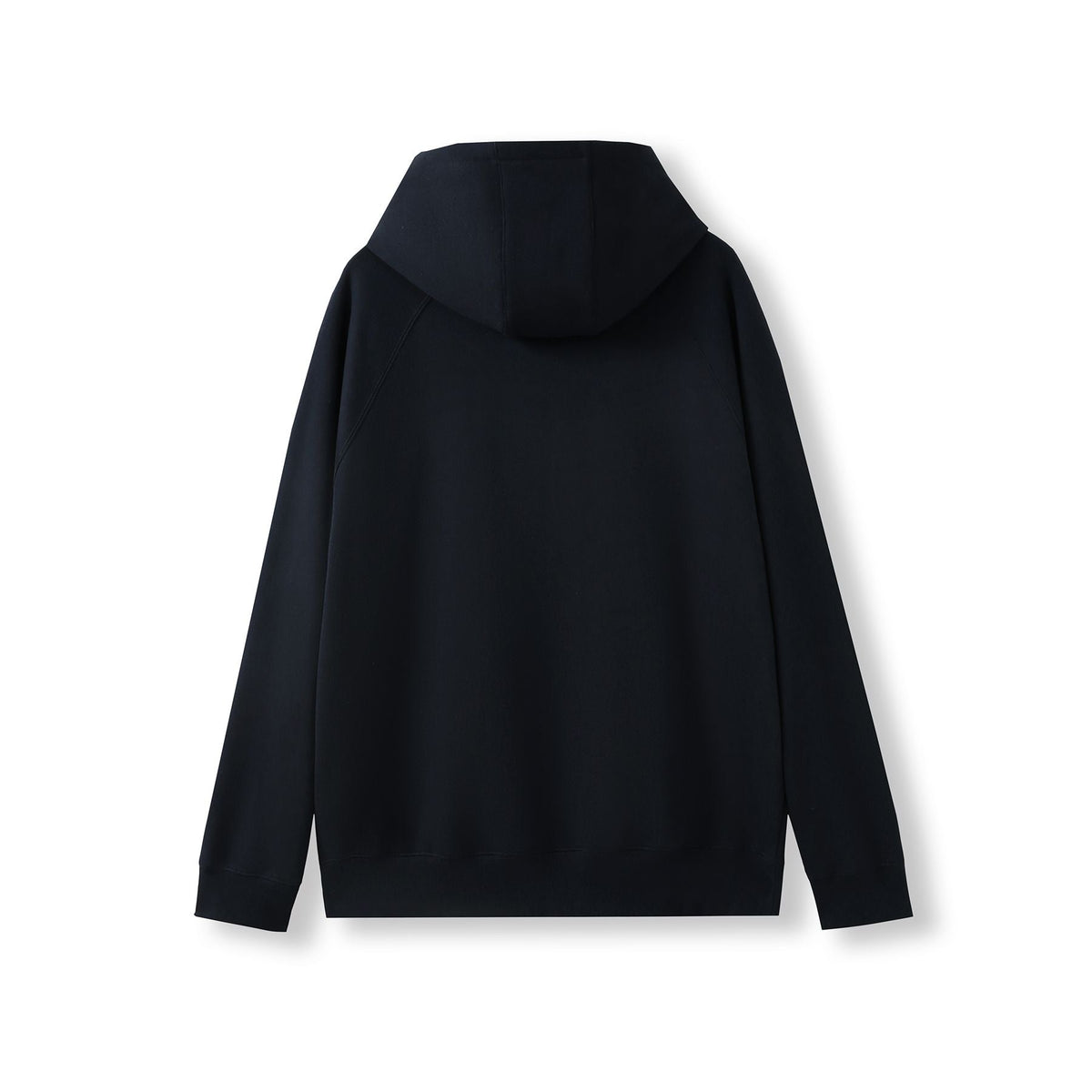 Mens' Cotton Care Kangaroo Hoodie - Navy Blue - Back