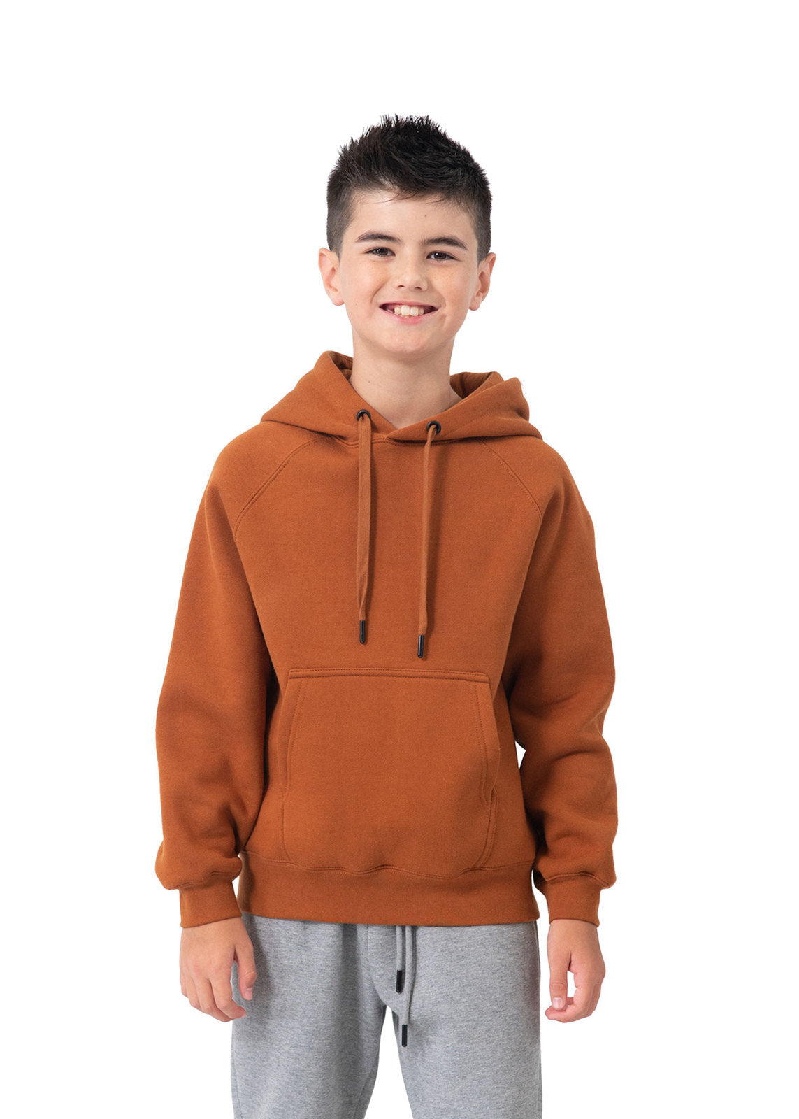 Womens/Junior Cotton Care Kangaroo Pocket Hoodie - view