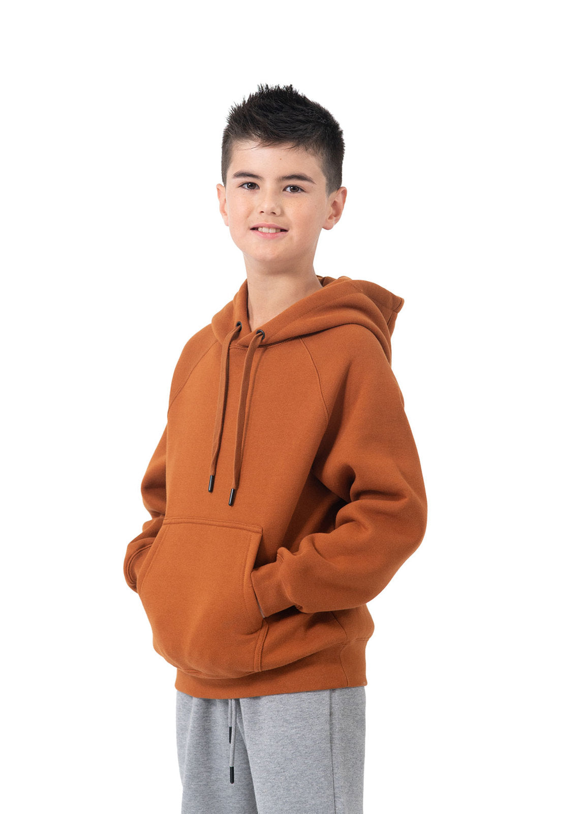 Womens/Junior Cotton Care Kangaroo Pocket Hoodie - view