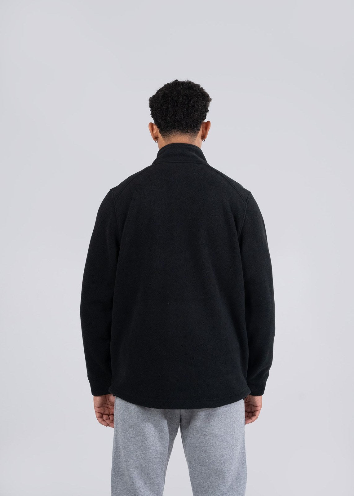 320gsm Men's / Unisex  Polar Fleece Half Zip Top - view