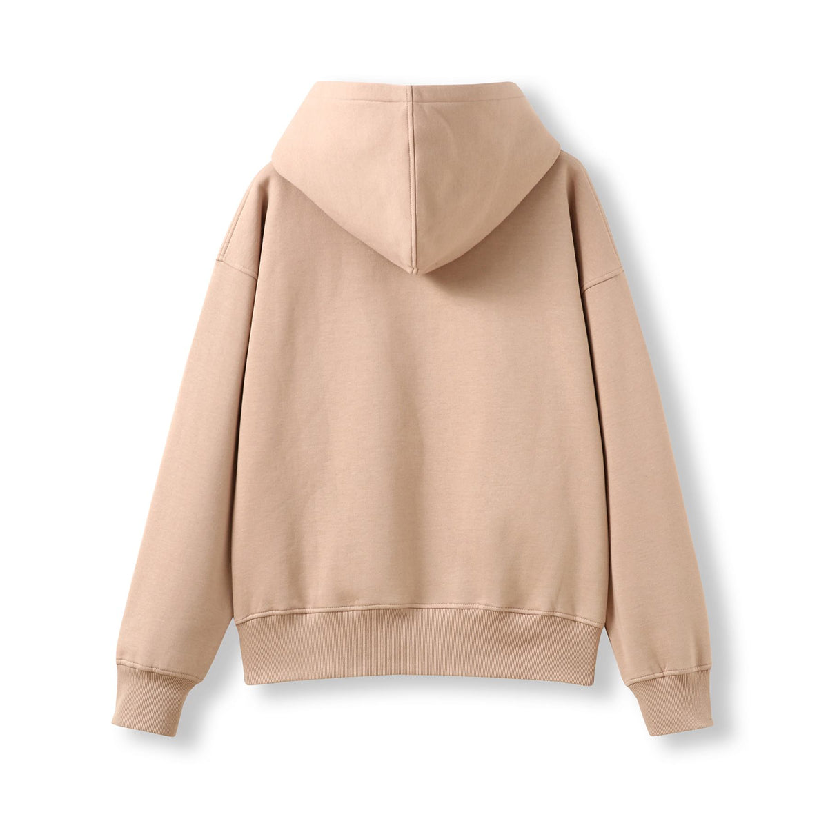 Kid's Easy Fit Oversize Hoodies - Peach - Back