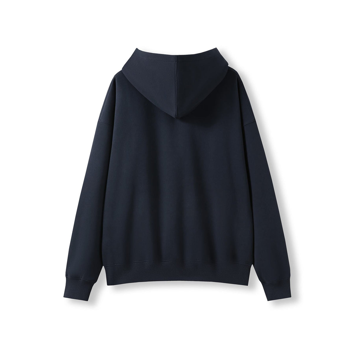 Adult's Easy Fit Oversize Hoodies - Navy Faded - Back