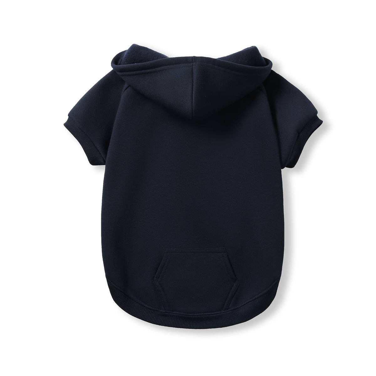 dog hoodies - Navy Blue - Back
