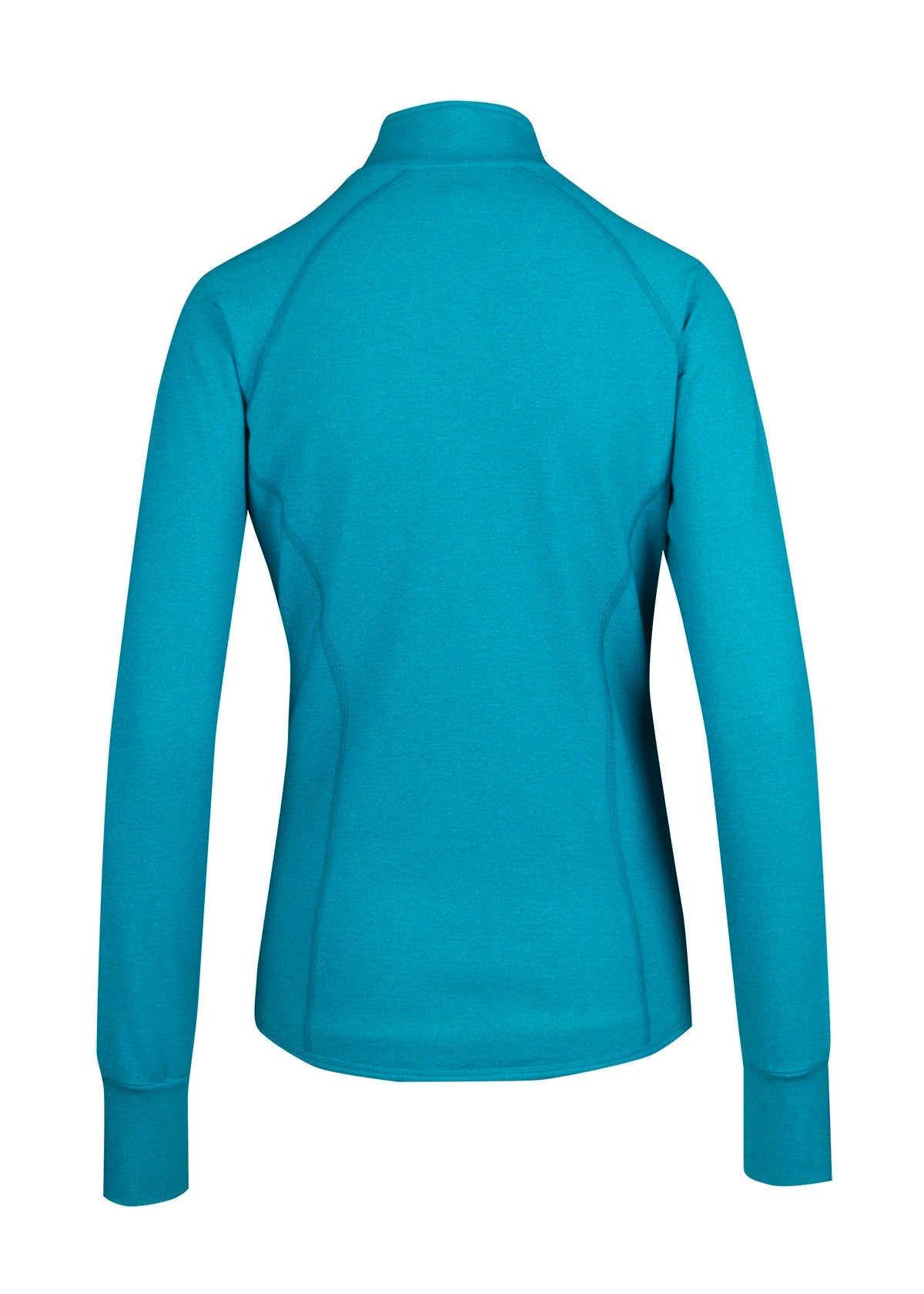 Womens Greatness Heather Jacket - Jade Heather - Back