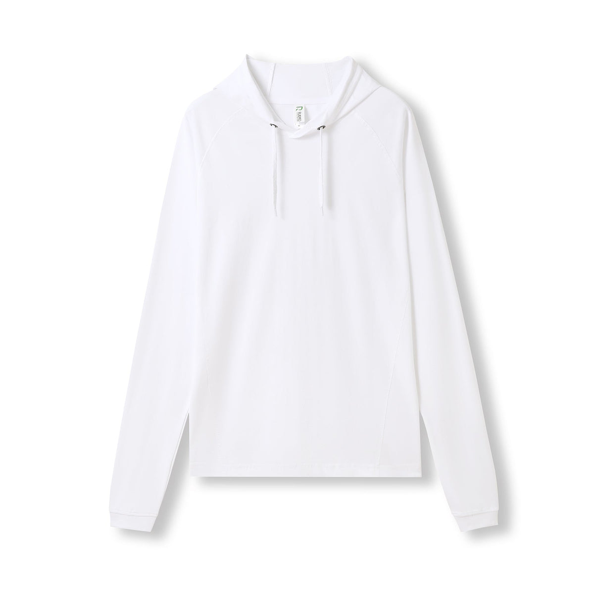 Men's / Unisex FUSION T-shirt Hoodie - White - Front