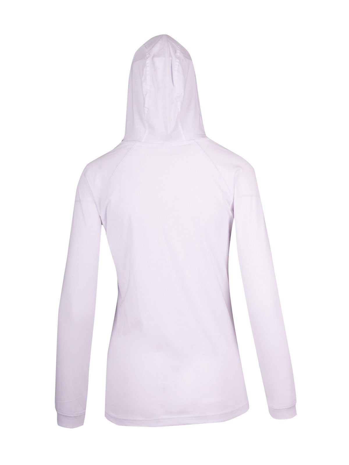 Women's fusion T-shirt Hoodie - White - Back